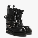 black boots ,side view