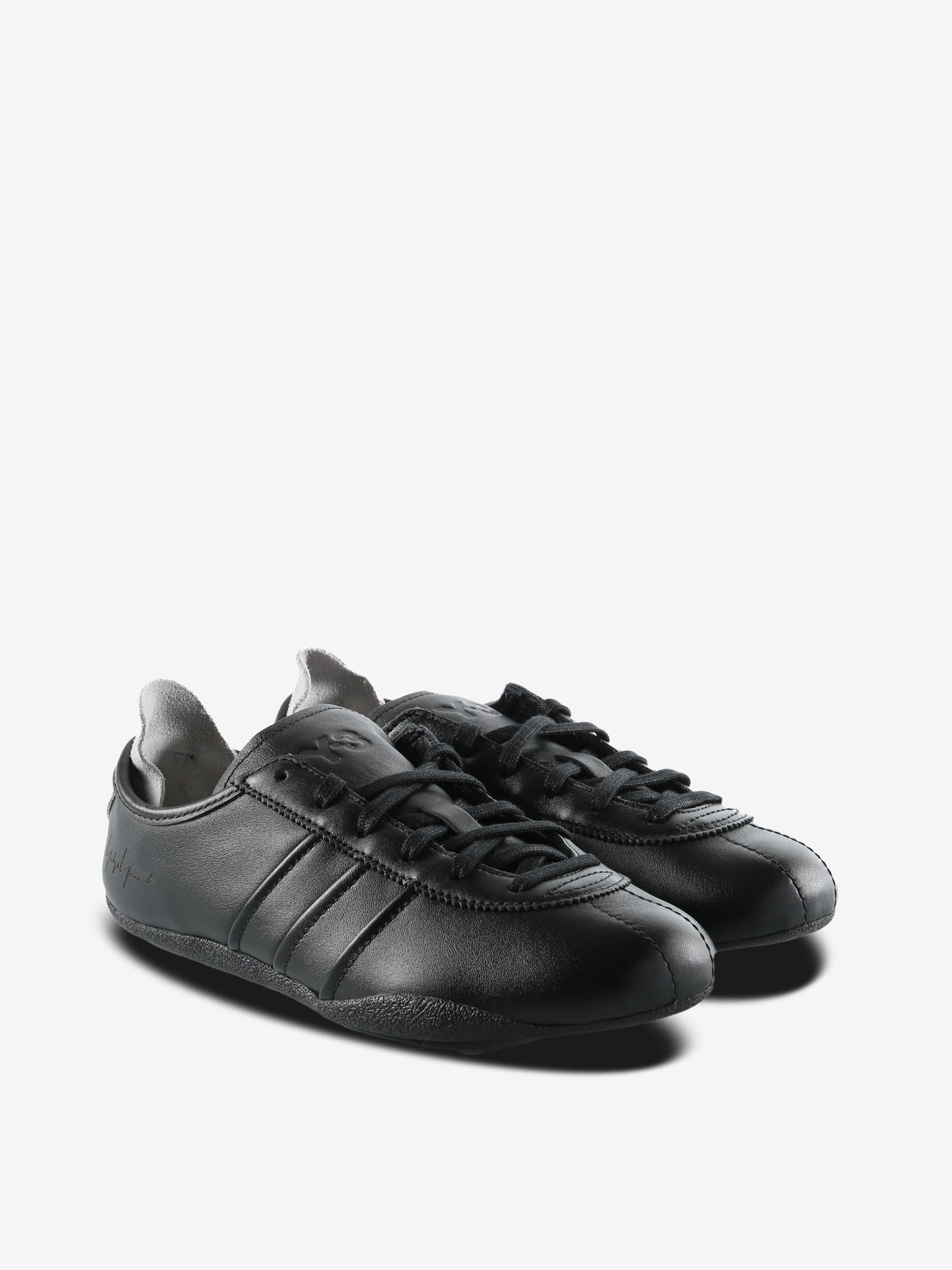 Black sneakers, side view