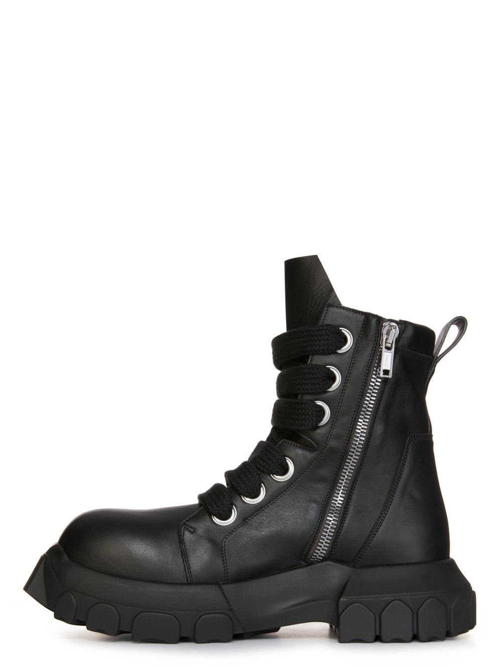 RICK OWENS Men Jumbo lace Laced up Bozo Tractor Boots – Atelier 