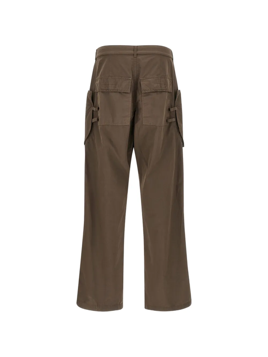 Brown pants,back view