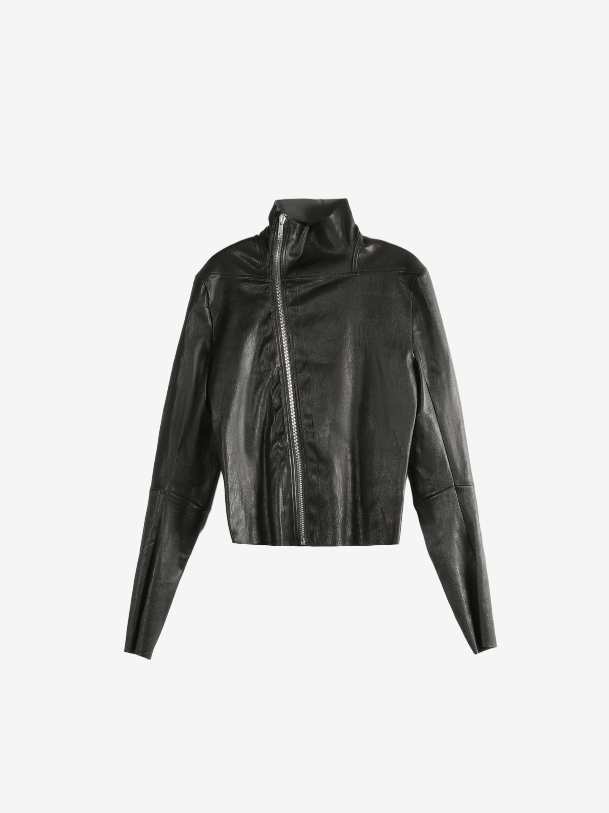 Black jacket, front view