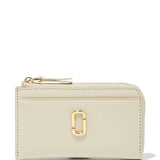 White wallet, front view