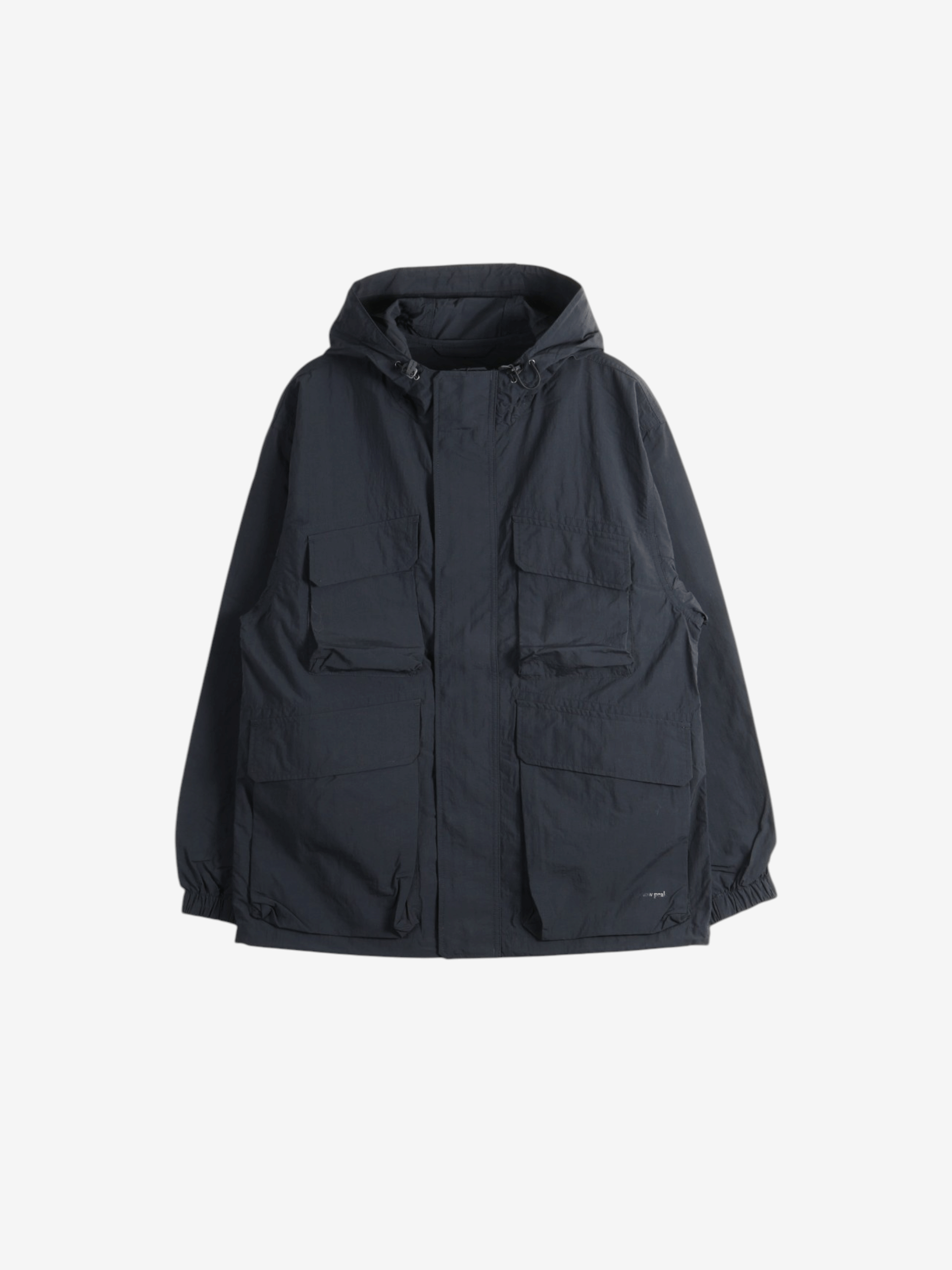 Black jacket, front view