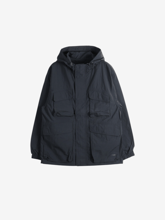 Black jacket, front view
