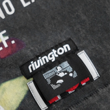 Close up of  Black T-shirt, showing texture of the cotton fabric