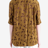 Yellow shirt, full body view