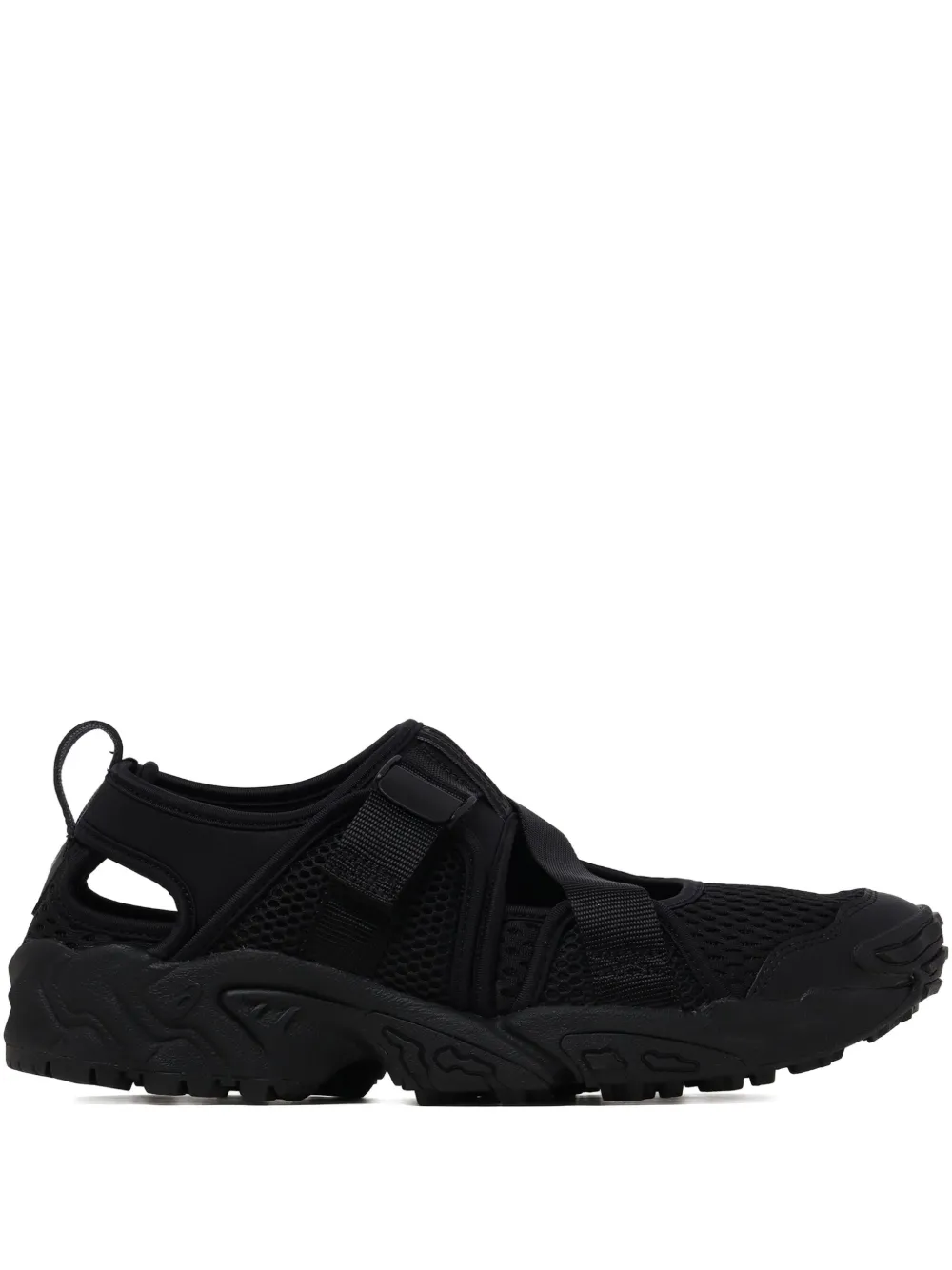 Black shoes, side view