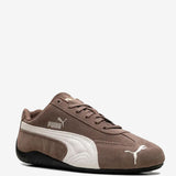 Brown sneakers,side view