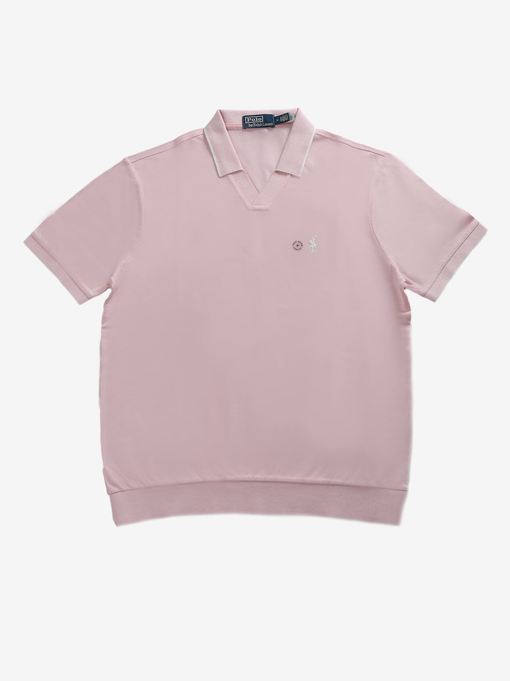 POLO RALPH LAUREN - Men Short-Sleeve Jaquard Pique Fashioned Jonny Collar Polo