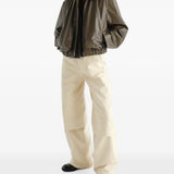 Brown jacket, front view