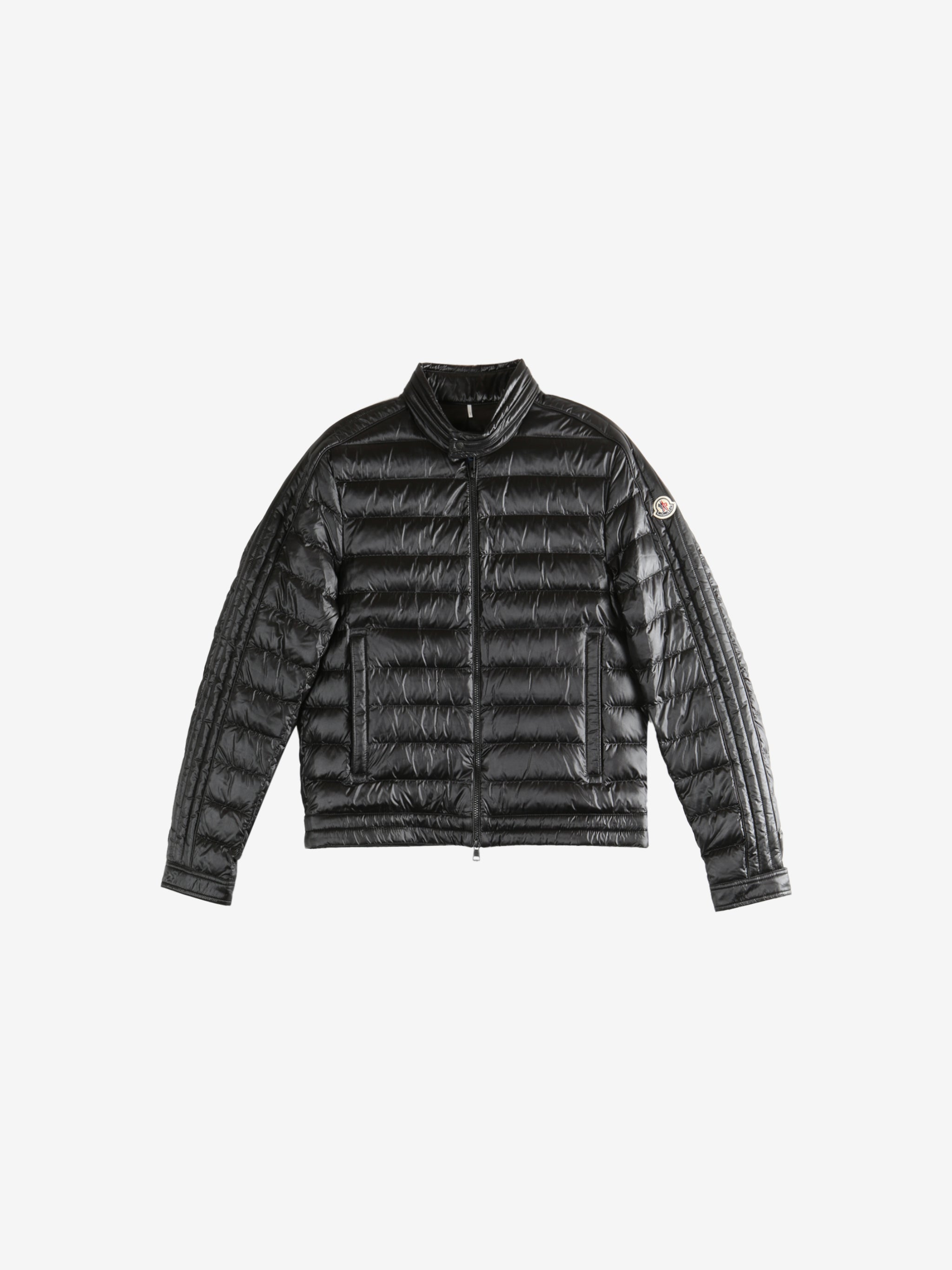 Black jacket, front view