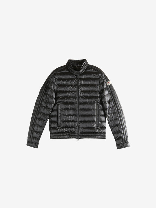 Black jacket, front view