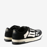 Black sneaker, back view