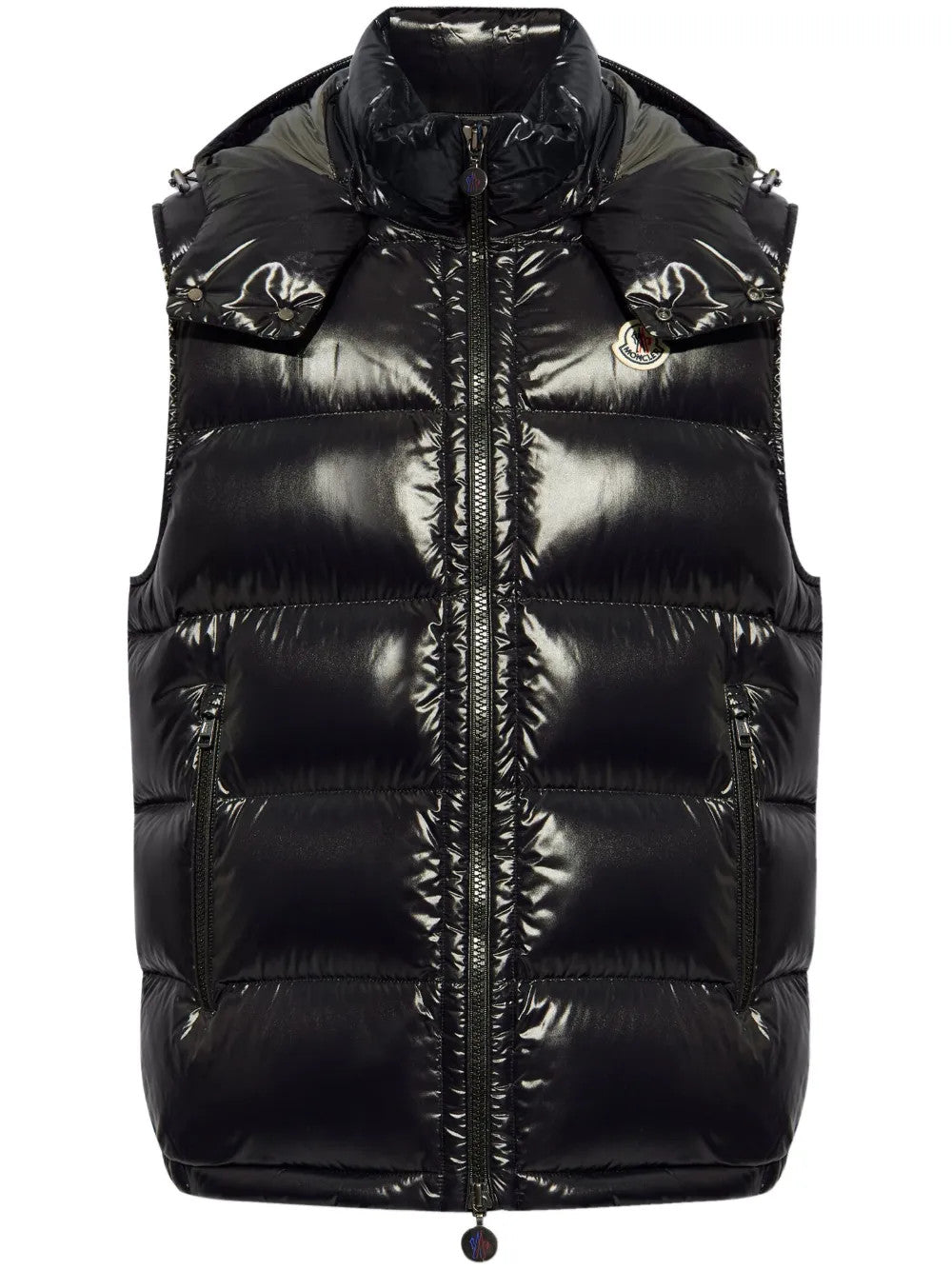 Black jacket, front view