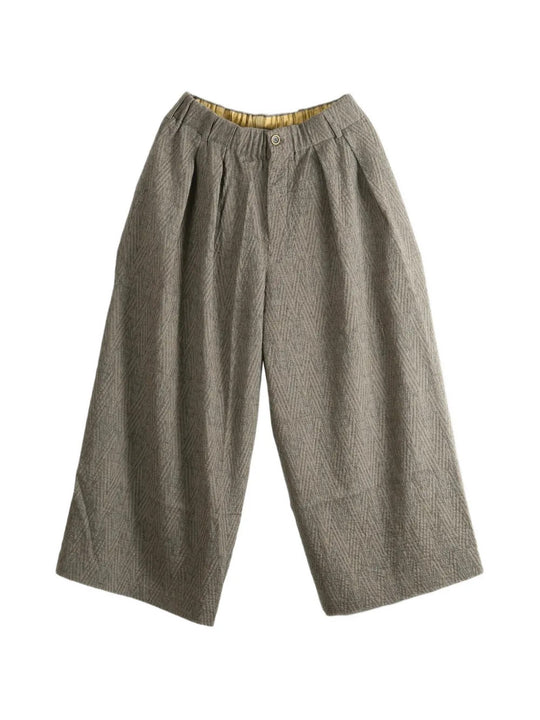 Grey pants, front view