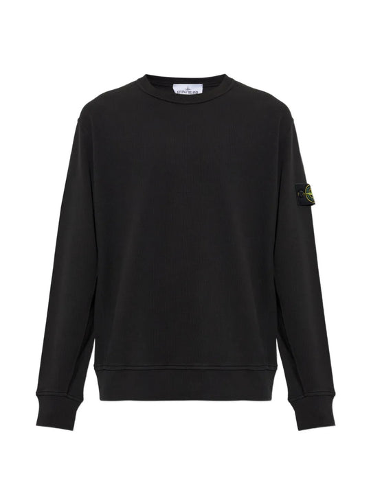 Black hoodie, front view