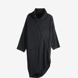 Black jacket, front view
