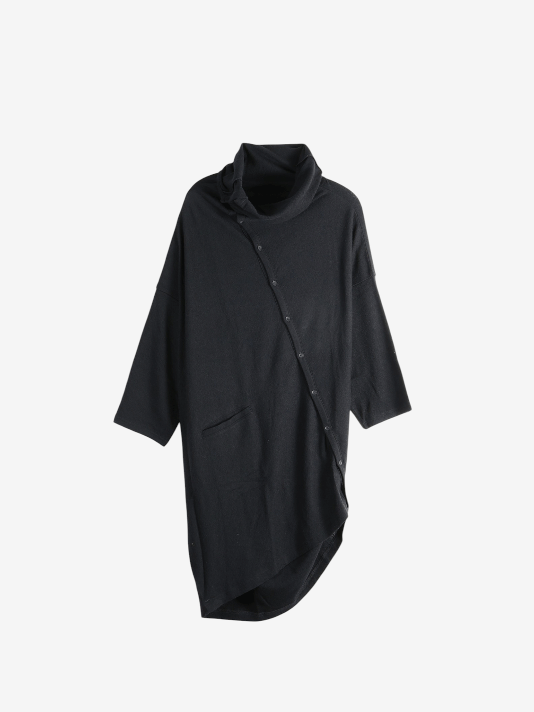 Black jacket, front view