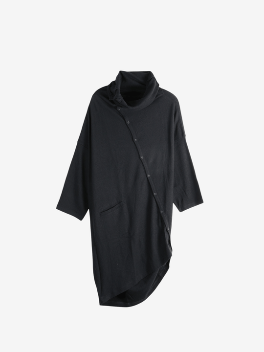 Black jacket, front view