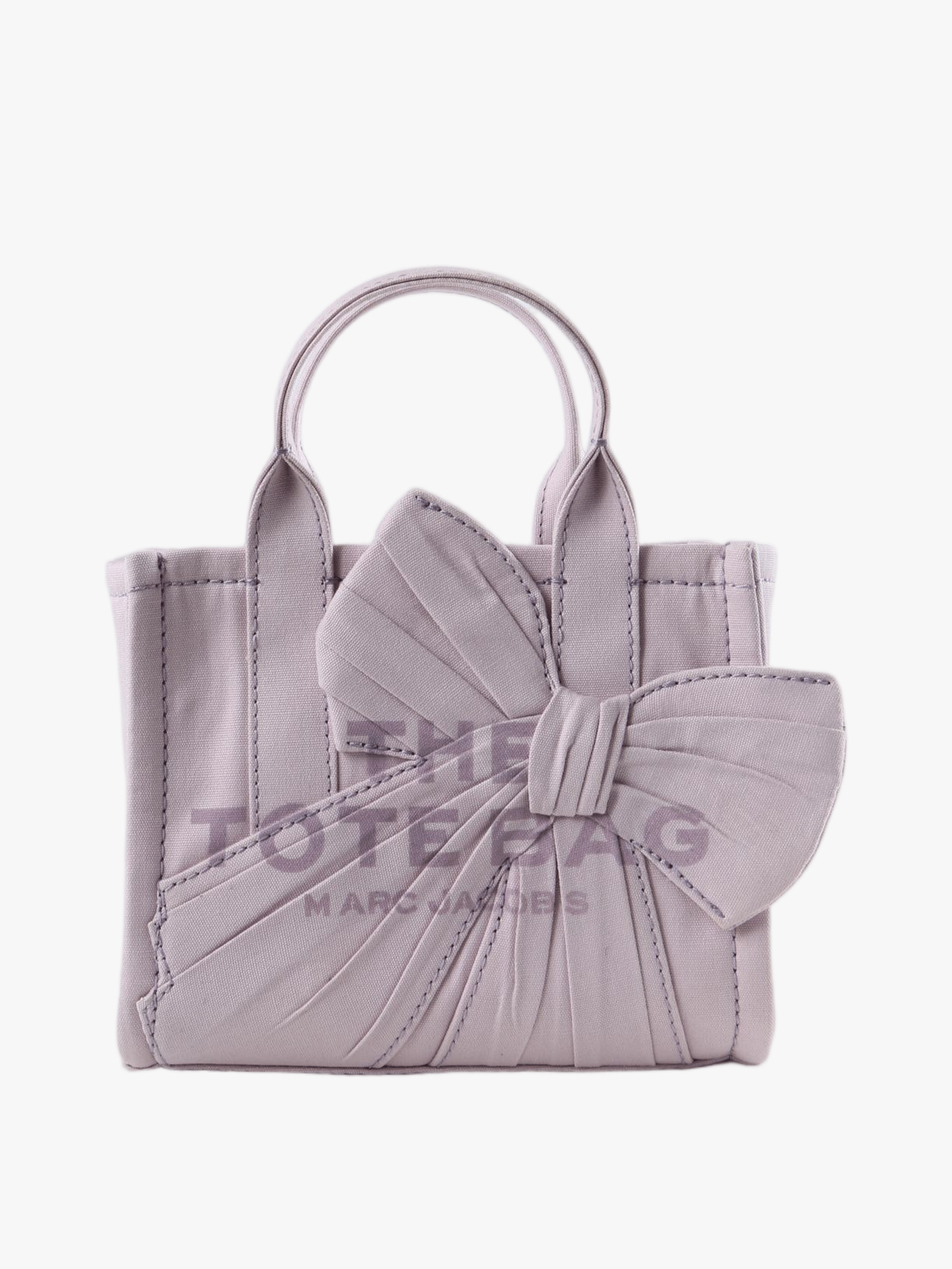 Purple bag, front view