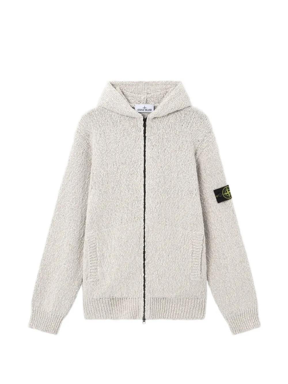 Grey hoodie, front view