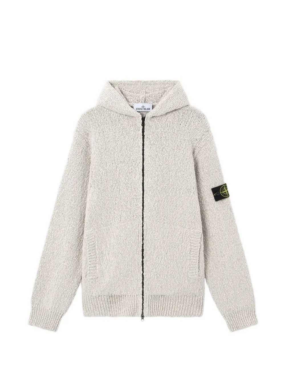 Grey hoodie, front view