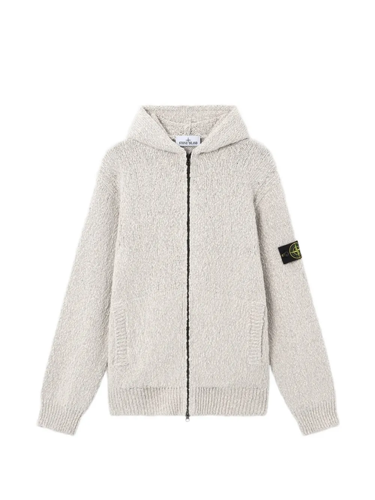 Grey hoodie, front view