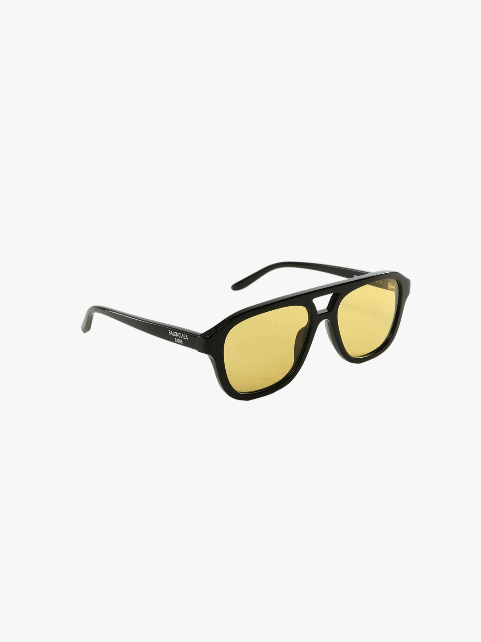 Black sunglasses, side view