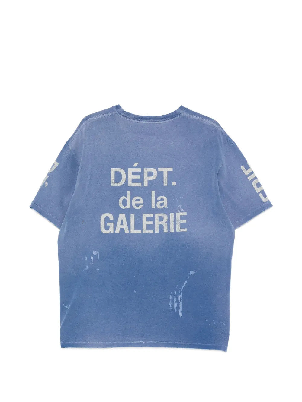 Blue t-shirt, front view