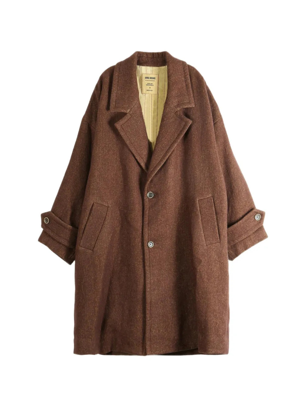Brown jacket, front view