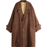 Brown jacket, front view