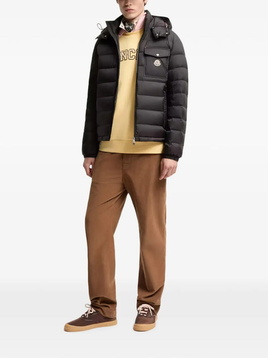 Black jacket, full body view