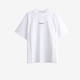 White t-shirt, front view