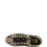 Tan shoes, front view