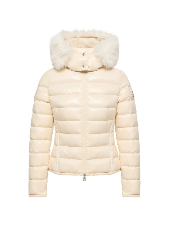 Tan jacket, front view