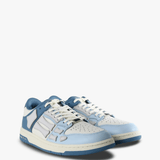 Blue shoes, front view