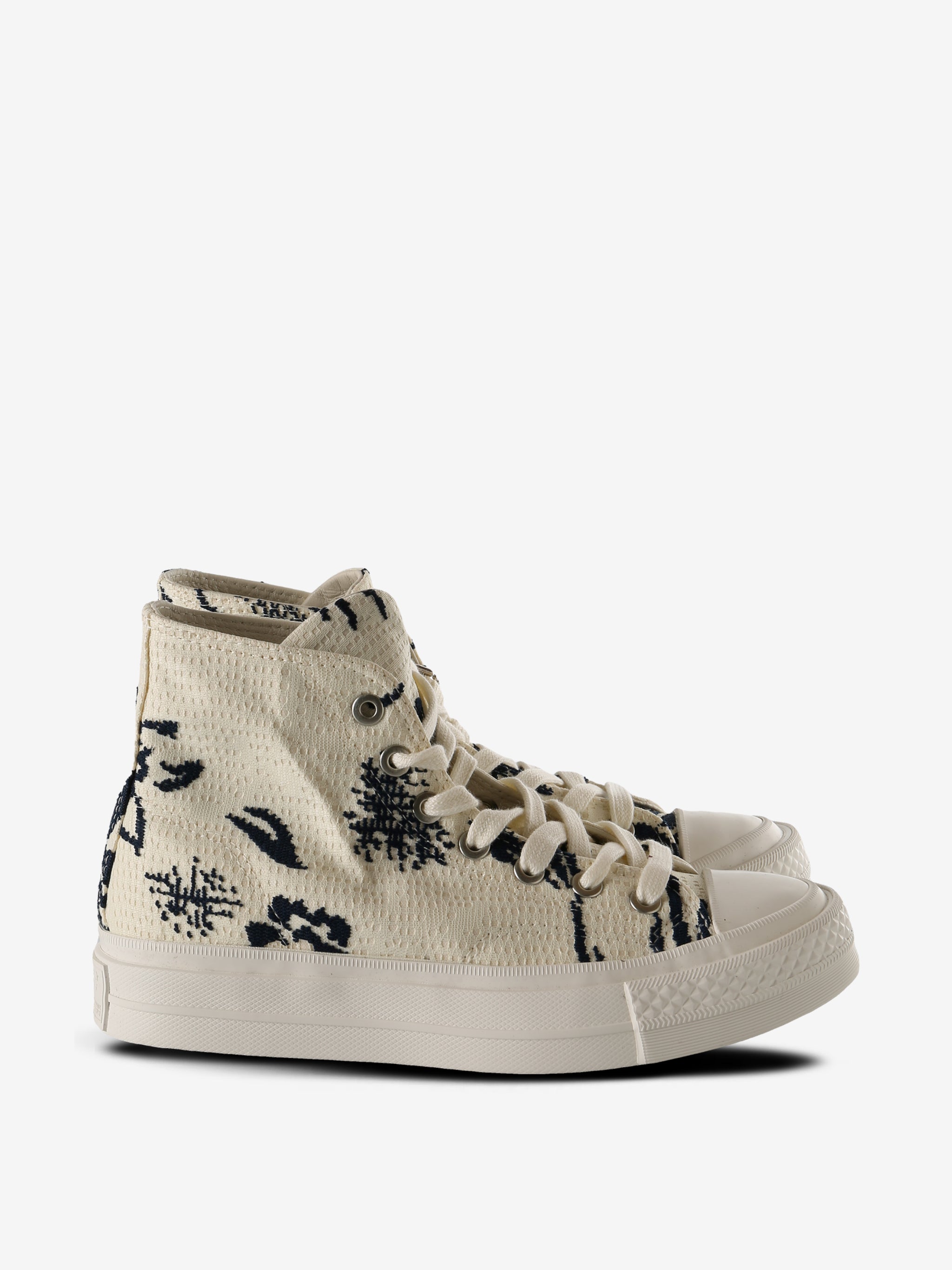 Tan sneakers,front view