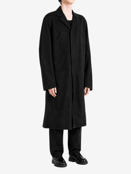 Black jacket, full body view