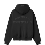 Black hoodie,back view