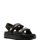 Black sandal, side view