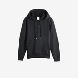 Black hoodie, front view