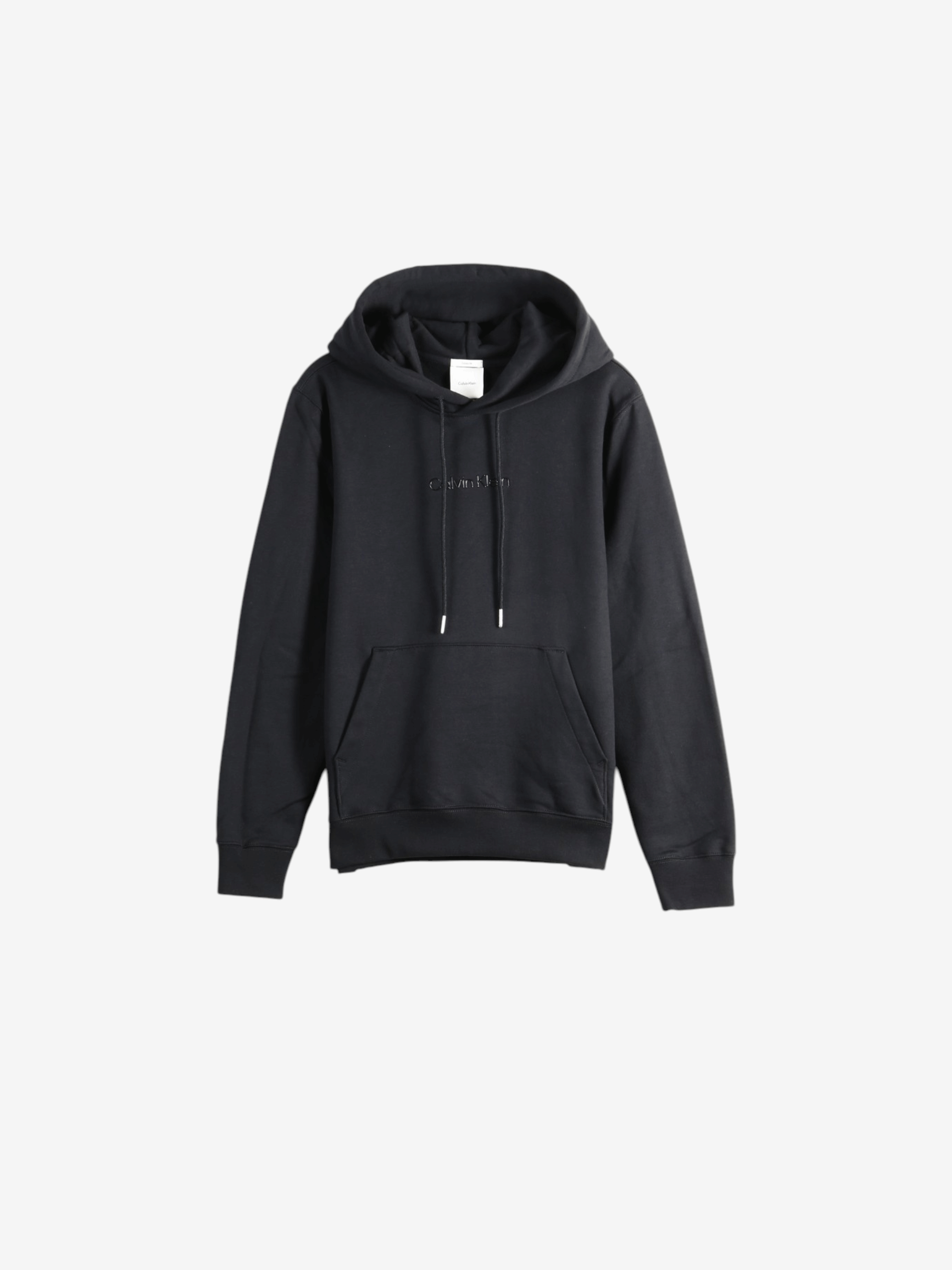 Black hoodie, front view