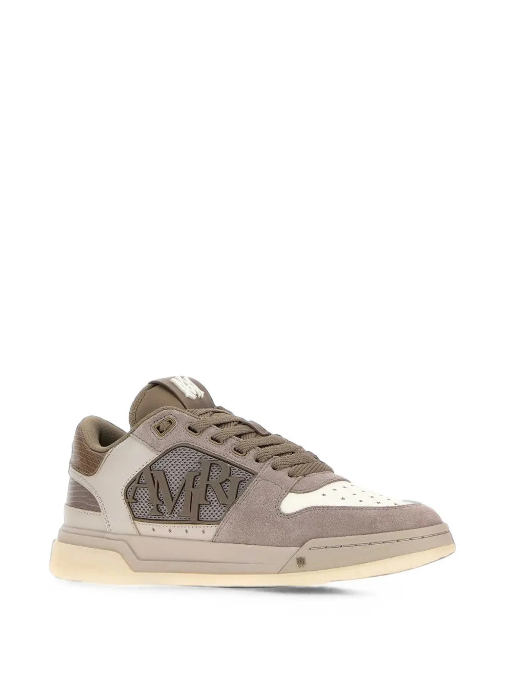 Tan shoes, front view