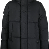 Black coat , front view