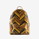 Yellow bag, front view