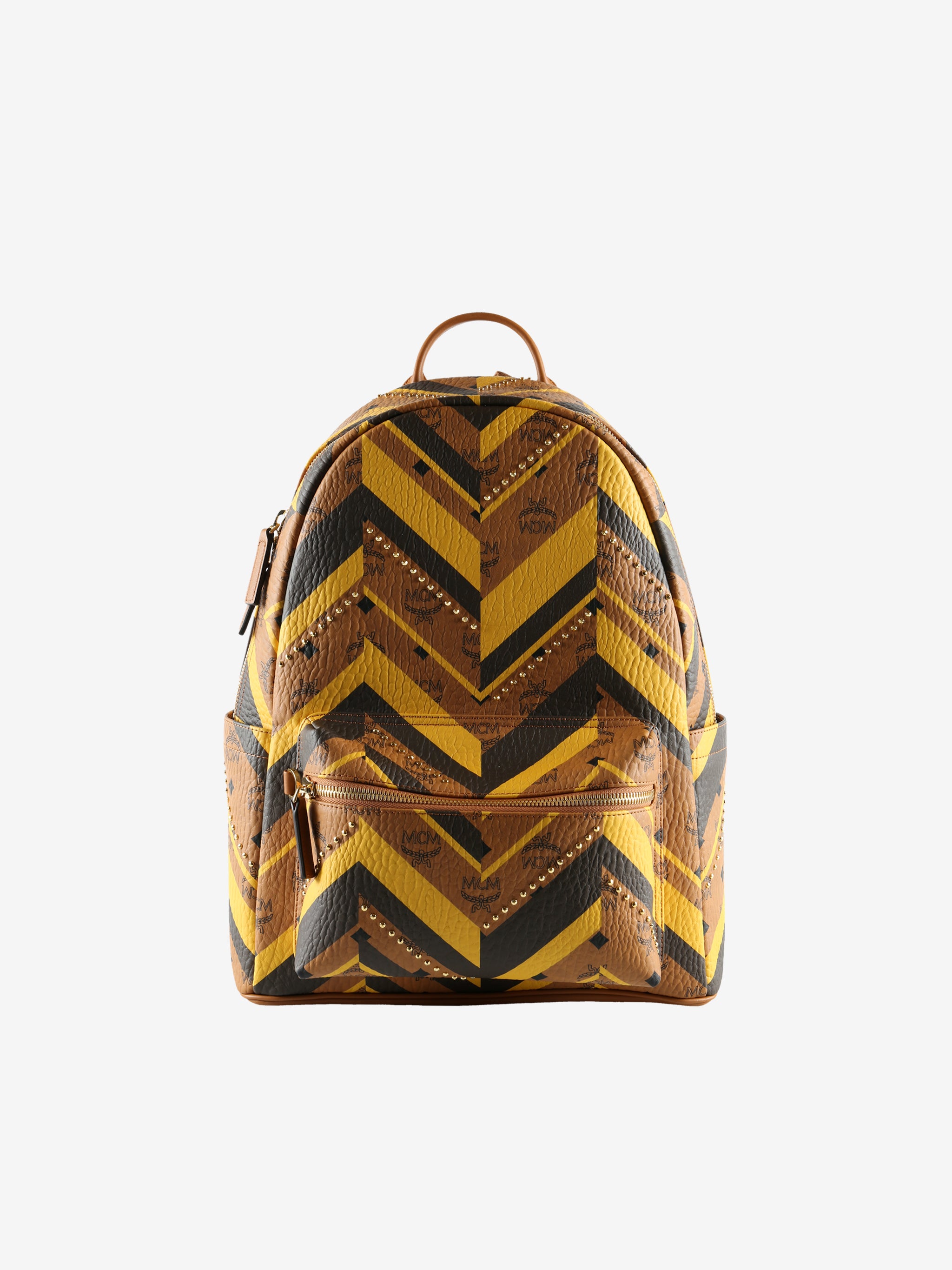 Yellow bag, front view