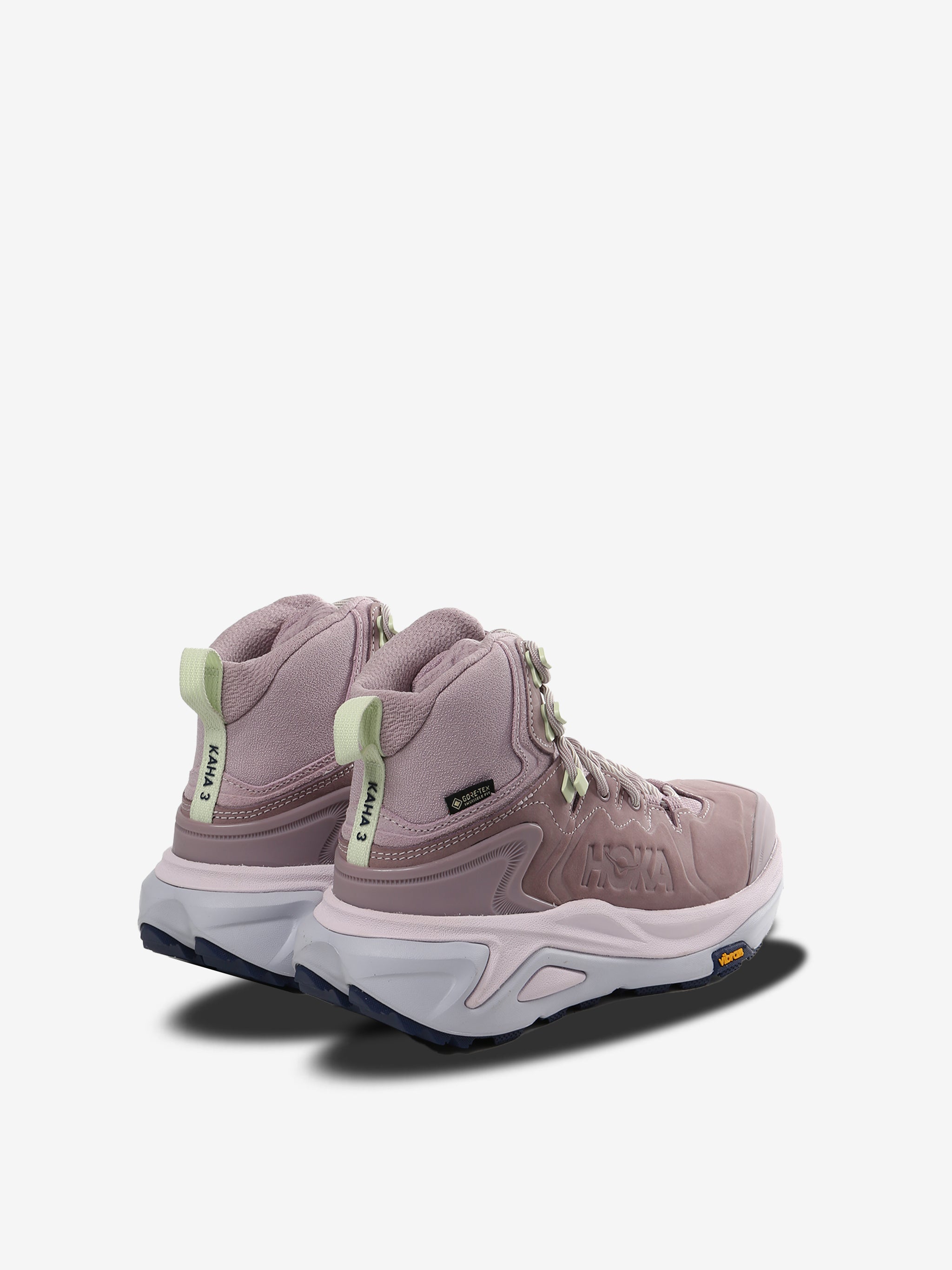 Pink sneakers,back view