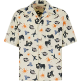 Tan shirts,front view