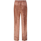 Brown pant, back view