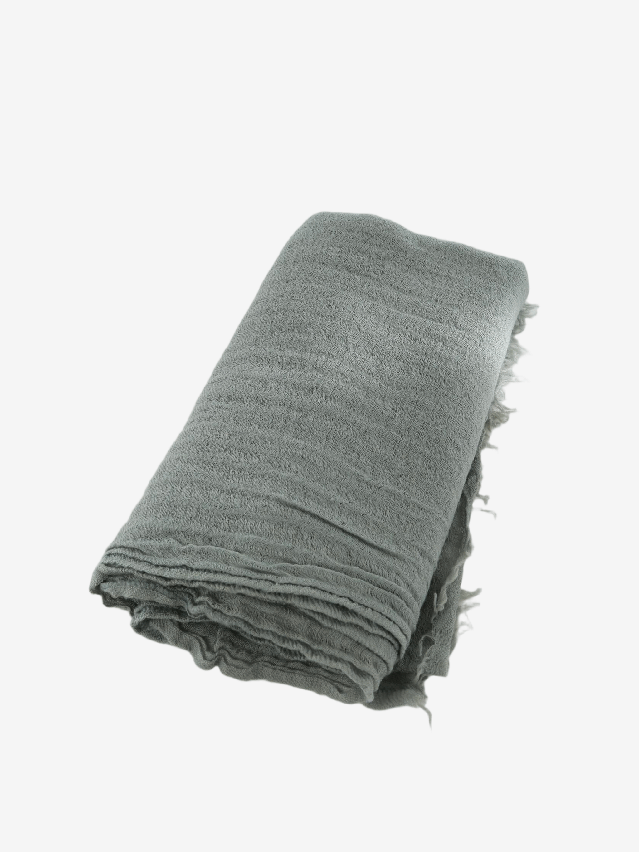 Grey scarf, front view
